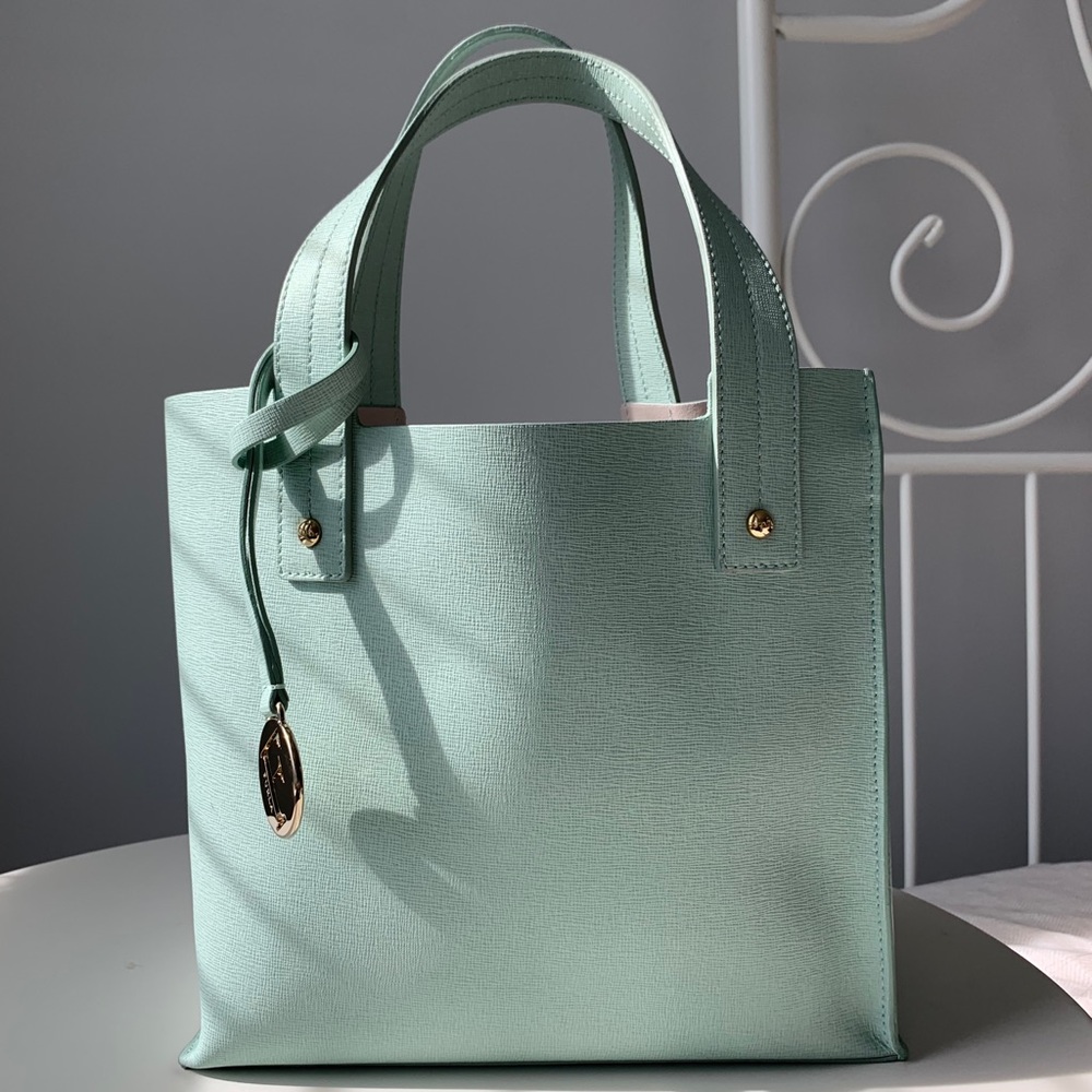 Furla handbag tote top handle